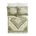 thumbnail image 3 of Modern Heirloom Olivia Green 3-Piece Quilt Set, Full/Queen, 3 of 7