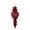D, variant on Creative Multi-Element Flocked Painted Christmas Tree Ornaments Set, 3D Candy House Red Velvet Christmas Decorations for Xmas Tree and Holiday Home Decor,D