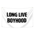 thumbnail image 1 of Tapiz de pared LONG LIVE BOYHOOD 150x90 cm en microtela, 1 of 4