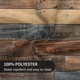 thumbnail image 3 of Wood Grain Round Tablecloth, Rustic Wooden Texture Circle Table Cloth, Vintage Style Barnwood Table Cover for Kitchen Dining Holiday Farmhouse Indoor Outdoor, Reusable Heat Resistant, 60Inch, 3 of 6