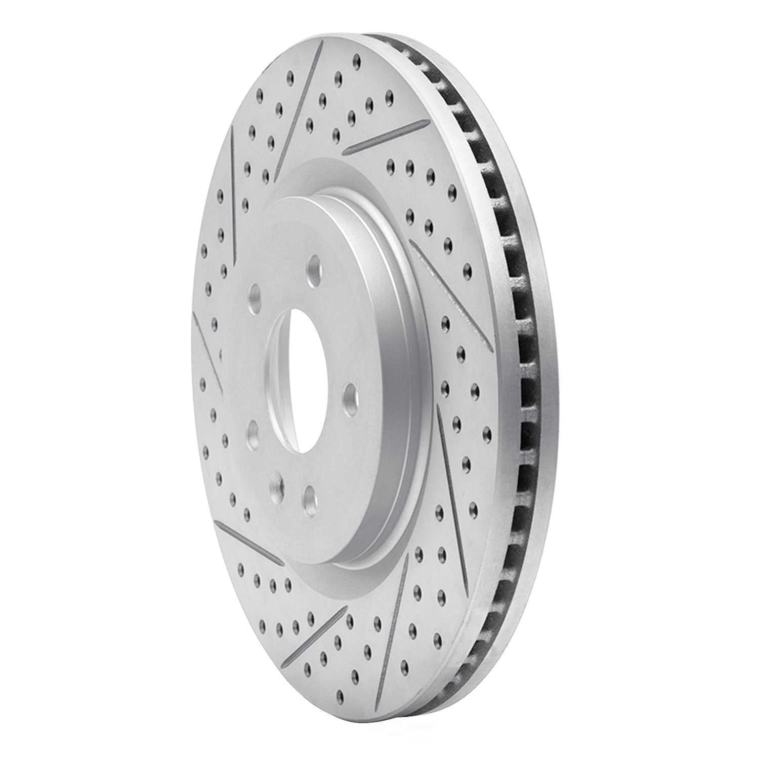 Dynamic Friction Company 830-54094L DFC Geoperformance Rotor - Drilled and Slotted