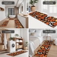 thumbnail image 5 of Autumn Halloween Pumpkin Pattern Kitchen Rugs Sets Of 3,Kitchen Runner Rugs Non Skid Washable,Decorative Kitchen Floor Mats for Kitchen,Sink,Laundry,17"x30"+ 17"x47" + 17"x59", 5 of 6