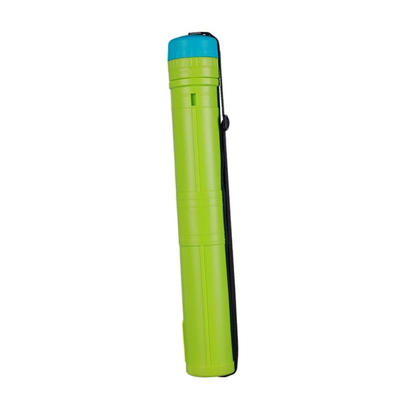 Tubo expandible para carteles, se expande de 17 a 29, tubo de almacenamiento de documentos con correa de hombro ajustable, tubo de pintura para Verde