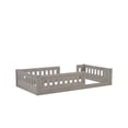 thumbnail image 6 of Harper & Bright Designs Twin Size Floor Platform Bed, Wood Montessori Platform Bed Frame for Boys Girls Bedroom, Natural, 6 of 13