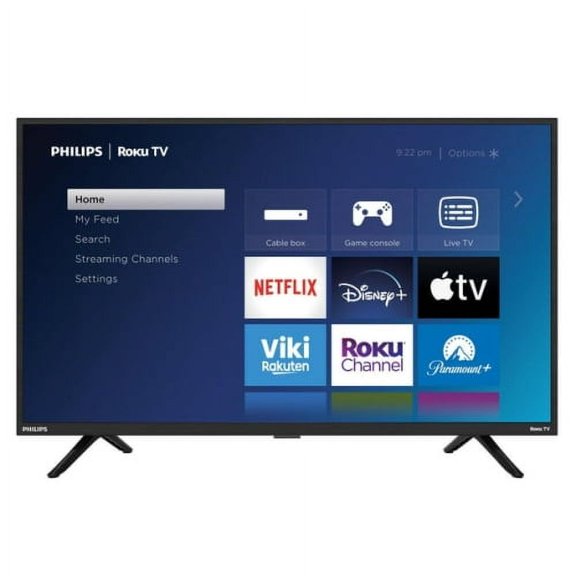 Restored Philips 32" Class 1080p FHD Roku Smart LED TV (32PFL6573/F7) - Open Box