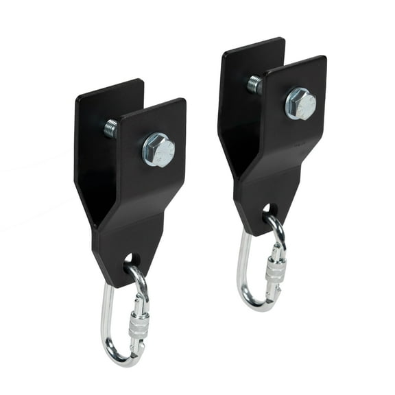 Titan Fitness Pair of Shackles Fit T-3 Series Power Racks, 500 LB Capacity, Fits on 2" x 3" Crossmember