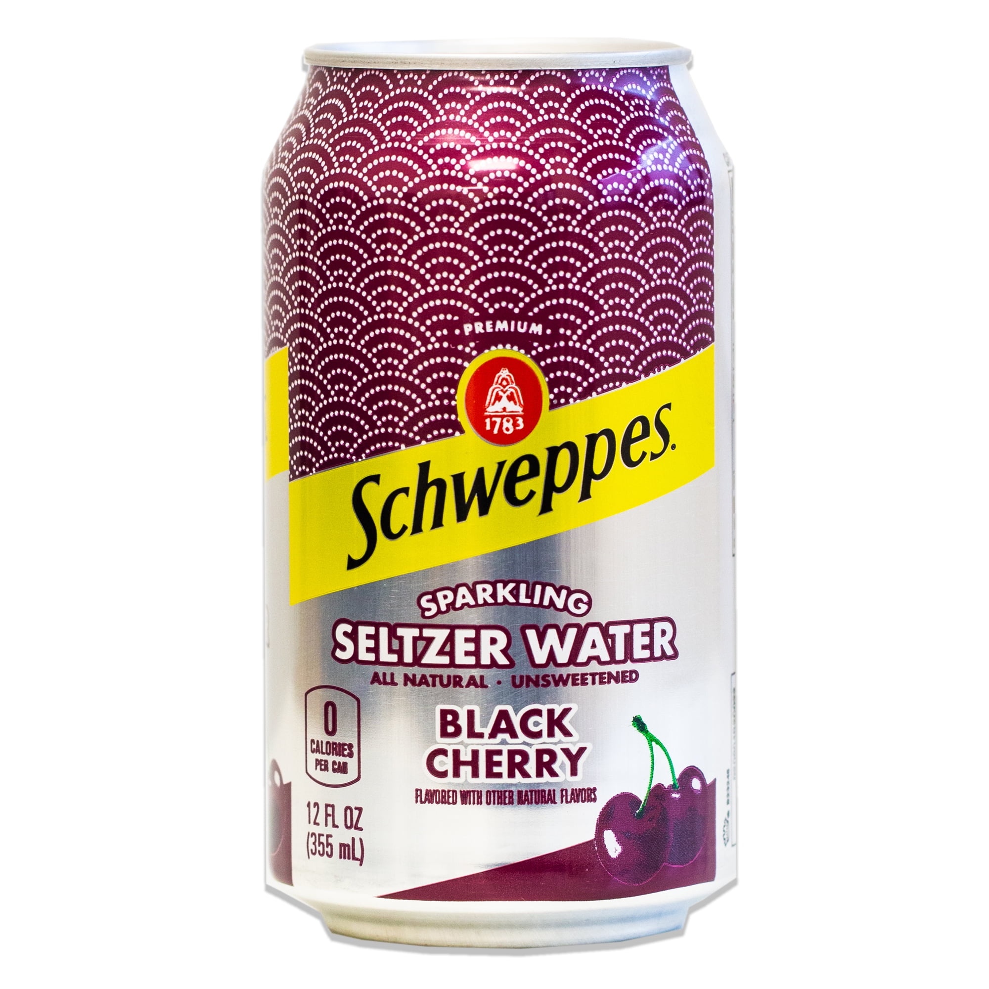 Schweppes Seltzer Water Black Cherry - 1 Liter - Safeway