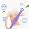 thumbnail image 2 of Silicone Back Scrubber For Shower - Body Brush For Bathing - For Back Cleansing And Exfoliating, Back Massage, 76cm, 2 of 6