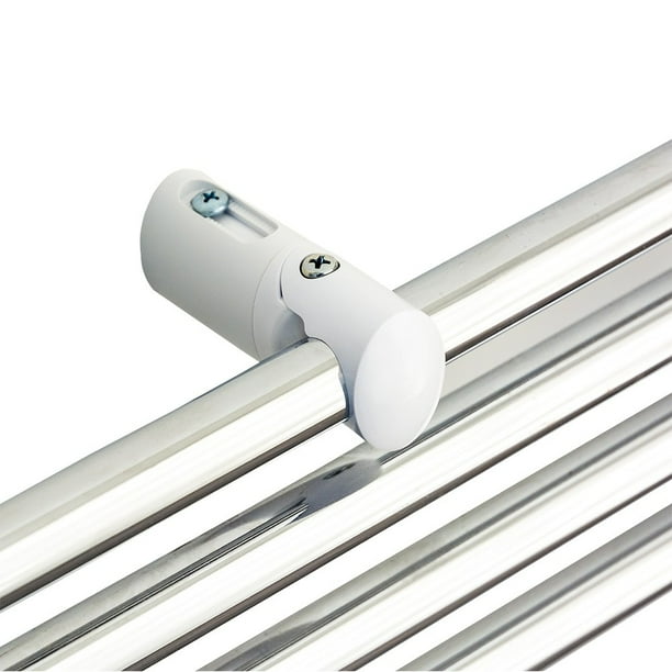 3 x Replacement Towel Rail Radiator Brackets Heated Wall Fix ing Mounting White Walmart