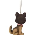 thumbnail image 4 of Precious Moments You're Paw-some German Shepherds Christmas Ornament, Count 1, 4 of 4