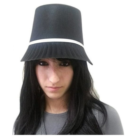 Bonnet - Jacobson - 1800's - Civil War Lady - Black - Felt - Christmas - Costume Accessory