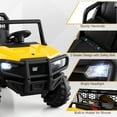 thumbnail image 6 of Costway 24V Ride On Dump Truck with Remote Control, Dump Bed, Shovel, Music, Soft Start, 6 of 12