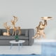 thumbnail image 2 of Escultura Y Bandeja De Reno Europeo, Obra De Arte Coleccionable De Resina Para Amantes De Los Ciervos, Adorno Para Sala De Estar, Estantería, Decoración De Porche, 2 of 8