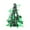 Green, variant on Christmas Decoration Christmas Tree Small Tree Creative Desktop Home Decor Creative Mini Tabletop Christmas Tree Christmas Decoration Supplies