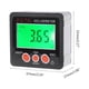 thumbnail image 4 of Transportador de inclinómetro Digital preciso IP54 buscadores de ángulo de nivel a prueba de agua herramienta de medición electrónica trabajo Equipos de laboratorio e instrumentos Luz verde Eigraketly TO010236-02, 4 of 6
