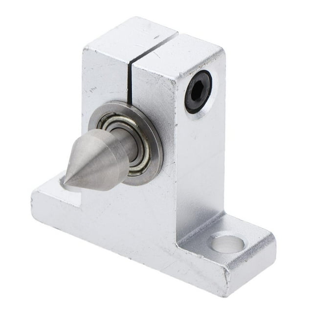 Almencla Metal Rotating Lathe Tailstock, Thimble Drill Bit, Wrench Fits For Mini Lathe