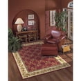 thumbnail image 2 of Radici Usa Noble Area Rug 1427 Burgundy Floral Country 5' 5" x 8' 3" Rectangle, 2 of 2