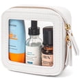 thumbnail image 1 of Bolsa de maquillaje LETGO Clear Mini-White para bolso impermeable, 1 of 7
