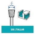 thumbnail image 3 of Accesorio Escariador 116 Alta Velocidad Trapecio 1/4 Dremel Dremel 2615000116, 3 of 4