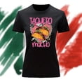 thumbnail image 3 of Playera Blusa Impresion De Taquero Mucho Fiestas Patrias Mexico Septiembre Independencia Color Negro Talla Grande Marca Emil SaEs, 3 of 4