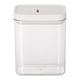 thumbnail image 1 of Recipiente de plástico para almacenar alimentos con tapa con cierre | Frasco hermético para refrigerios, granos y productos secos | Recipiente transparente apilable para organizar la despensa, 1 of 3