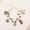 Style#6, variant on Yoyauz Women's Christmas Glamour Bracelet Santa Claus Bell Stockings Bow Pendant Chain Bracelet Christmas Tree Snow Reindeer Red Green Beaded Glamour Christmas Holiday Gifts
