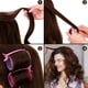 thumbnail image 4 of Juego de rodillos para el cabello de 48 piezas, rodillos para el cabello autosujetante de 36 piezas, pinzas para el cabello de 12 piezas, peinado DIY para salón (44 mm, 36 mm, 25 mm), 4 of 5