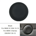 thumbnail image 4 of For BMW X1 E84 3 Series E90 E91 Front Rear Interior Door Loudspeaker Cover Black, 4 of 8