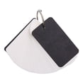 thumbnail image 4 of Colaxi 4 Pieces with Note Cards for Studying 400 Sheets Message Note Cards Single Hole Flash Cards with Binder Black Cover, 4 of 10