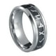 thumbnail image 4 of Xihbxyly Anillo de Acero de Titanio, Elegante Diseño Giratorio para Hombre, Material Duradero y Resistente a La Decoloración, Cómodo de Llevar, Joyería de Compromiso para Parejas, Regalo Ideal para C, 4 of 6