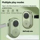 thumbnail image 4 of Mini Altavoz Bluetooth, Barra de Sonido Estéreo Portátil con Reproductor de Música MP3 Inalámbrico, Grabadora, Compatible con Radio FM, Tarjeta TF, USB B., 4 of 5