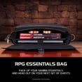 thumbnail image 3 of Enhance Bolsa Dnd De Mesa - Bolsa De Mensajero Rpg Player'S Essentials Dungeons And Dragons Para 2-4 Carpetas De Libros, Dados Y Accesorios Con Compartimento Para Computadora Portátil De 17 Pulgadas Y, 3 of 5