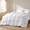 White-Queen(90x90inches), variant on Goose Downforter Oversized Kingcotton Duvetert