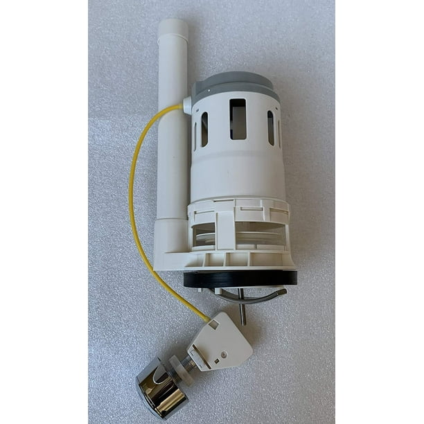 Three inch Toilet Flush Valve with Button Control For One Piece Toilets Replacement for Toto