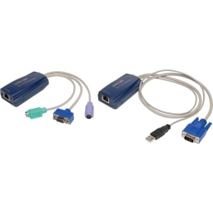 Minicom Cat5 Audio Video Display - MINICOM USB KVM EXTENDER CONSOLE VGA OVER CAT5 70M 230 TAA