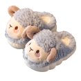 thumbnail image 1 of Sheep Slippers For Kids Soft Comfortable Shoes For Couple, 1 of 4