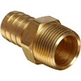 thumbnail image 1 of Anderson Metals - 57001-1006 Conector de manguera de latón de 5/8" de púa x tubo macho de 3/8", 1 of 3