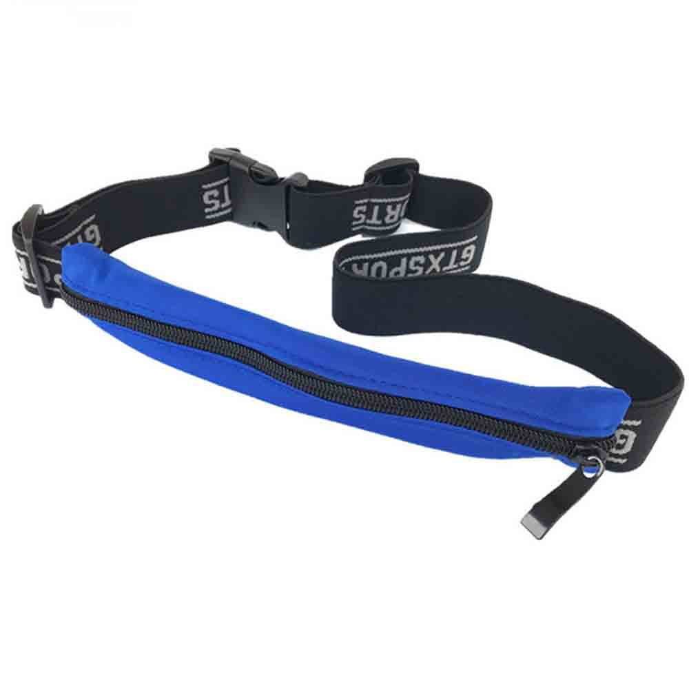 Sports Running Belt, Outdoor Sweat Resistant Reflective Slim Belt Bag, Jogging Pocket Belt