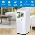 thumbnail image 3 of Gymax Portable Air Conditioner Cooling Fan Dehumidifier 8000BTU w/ Remote Control, 3 of 8