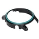 thumbnail image 3 of Estuche protector de marco de cubierta completa para reloj inteligente, carcasa rígida protectora deportiva para reloj Haylou RS3 LS04, negro y azul, 3 of 12