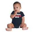thumbnail image 4 of Cutest Little Bro Youngest Brother Bodysuit Jumper Boys Infant Baby Brisco Brands 6M, 4 of 6