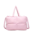 thumbnail image 1 of Bolso Tipo Cartera Hinchado Mano Acolchado Ligero para Mujer, 1 of 9