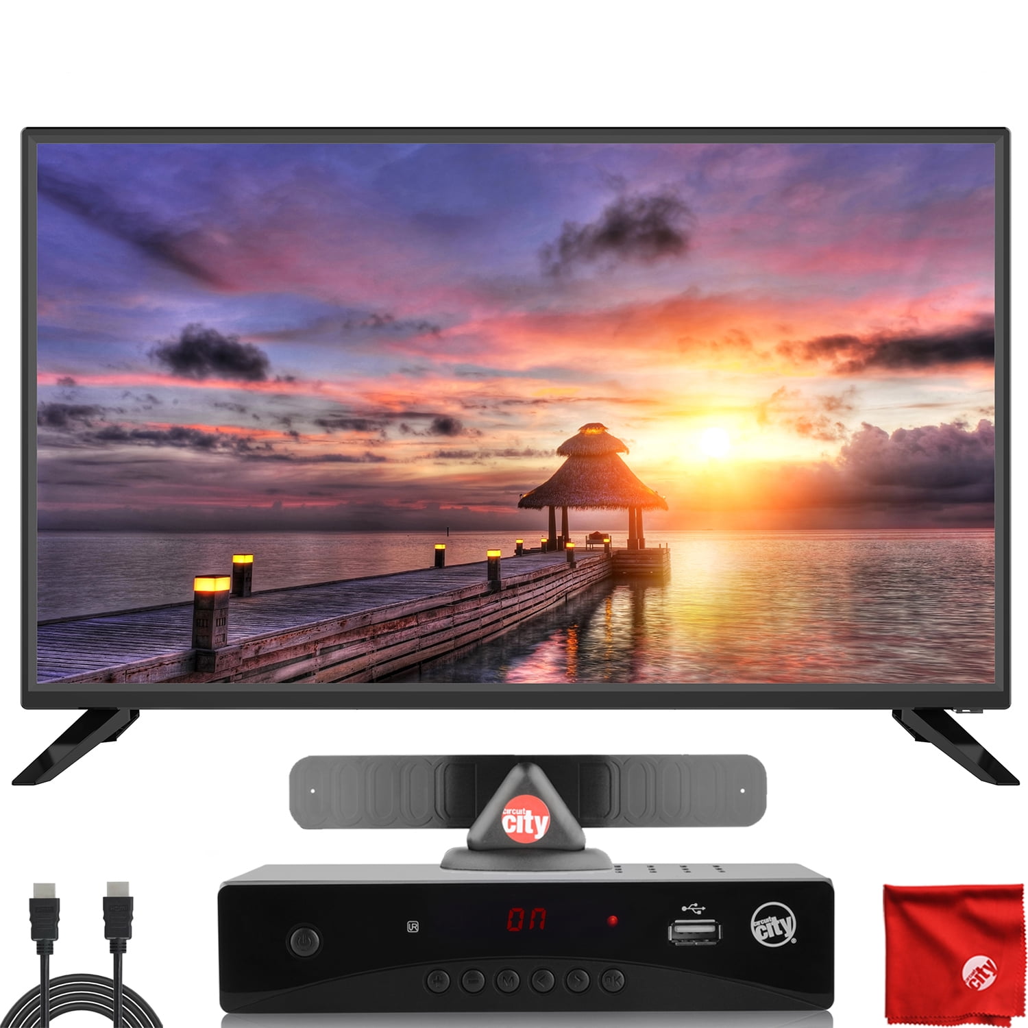 Sansui 32Inch 720p HD DLED Smart TV (S32P28N) with Builtin HDMI, USB