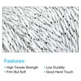 thumbnail image 3 of Unique Bargains Twine Packing String Wrapping Cotton Twine 100M Silver Tone and White Rope for Gift Wrapping Twine, 3 of 7