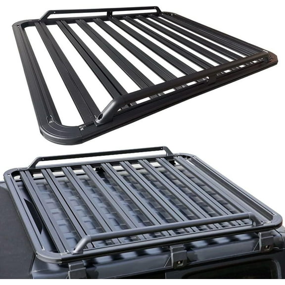 Roof Rack Rooftop Cargo Basket for 2018-2025 Jeep Wrangler JL 2/4 Doors Carrier