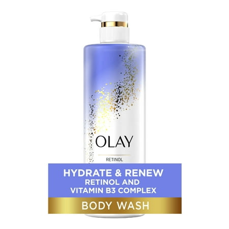 Olay Cleansing & Renewing Nighttime Women s Body Wash with Vitamin B3 and Retinol  20 fl oz ( Pack Of 4 ) 