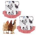thumbnail image 1 of 2Pcs Chicken Saddle Hen Apron Wing Feather Protector Elastic Pet Poultry Supplies for Cold Months, 1 of 7