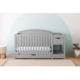 thumbnail image 2 of Graco Bellwood 5-in-1 Convertible Crib and Changer, 2 of 12