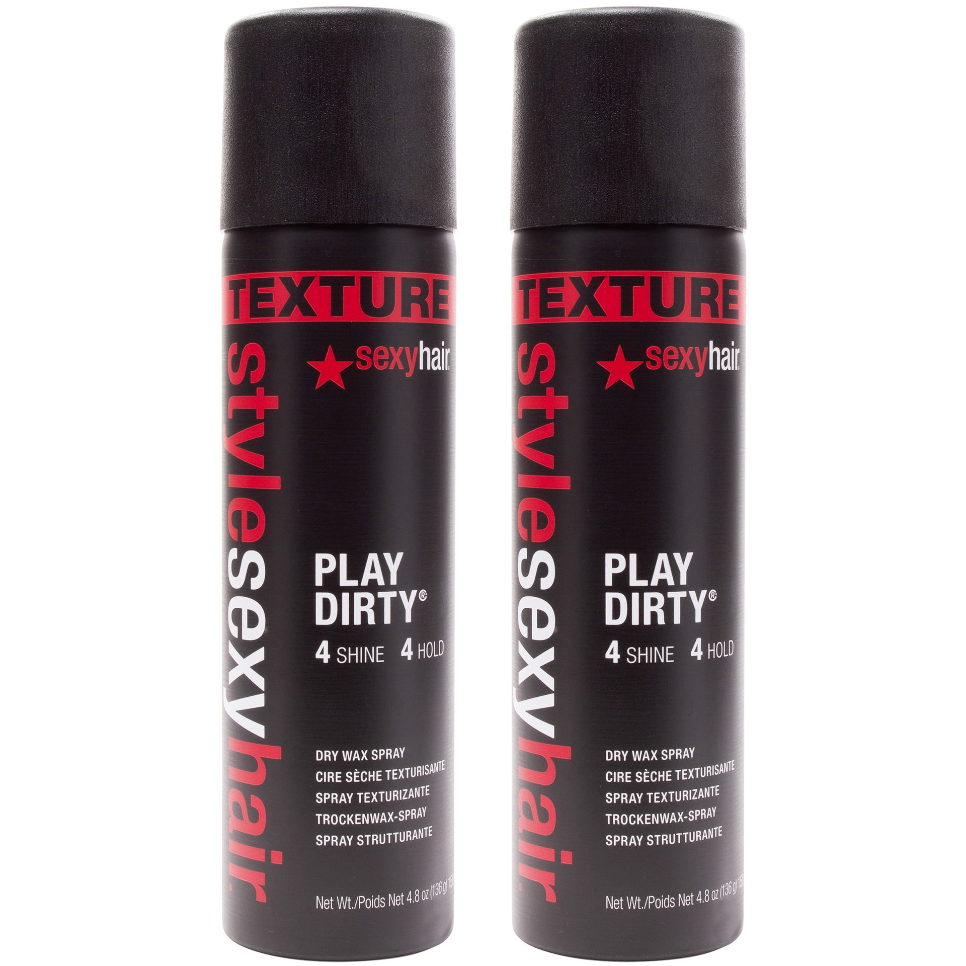 Sexy Hair Play Dirty Wax Dry Wax Spray 4 8 Oz Pack Of 2