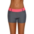 thumbnail image 1 of Short de Sport en Faux Denim Corail pour Femme, 1 of 4